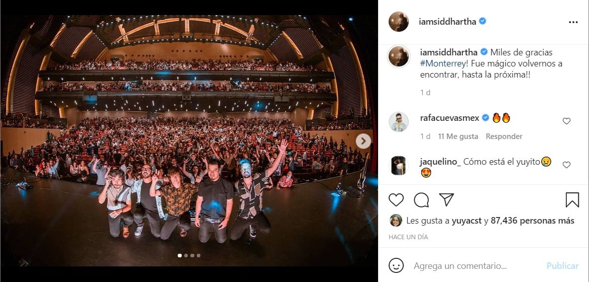 Siddhartha regresa a los escenarios de Monterrey
