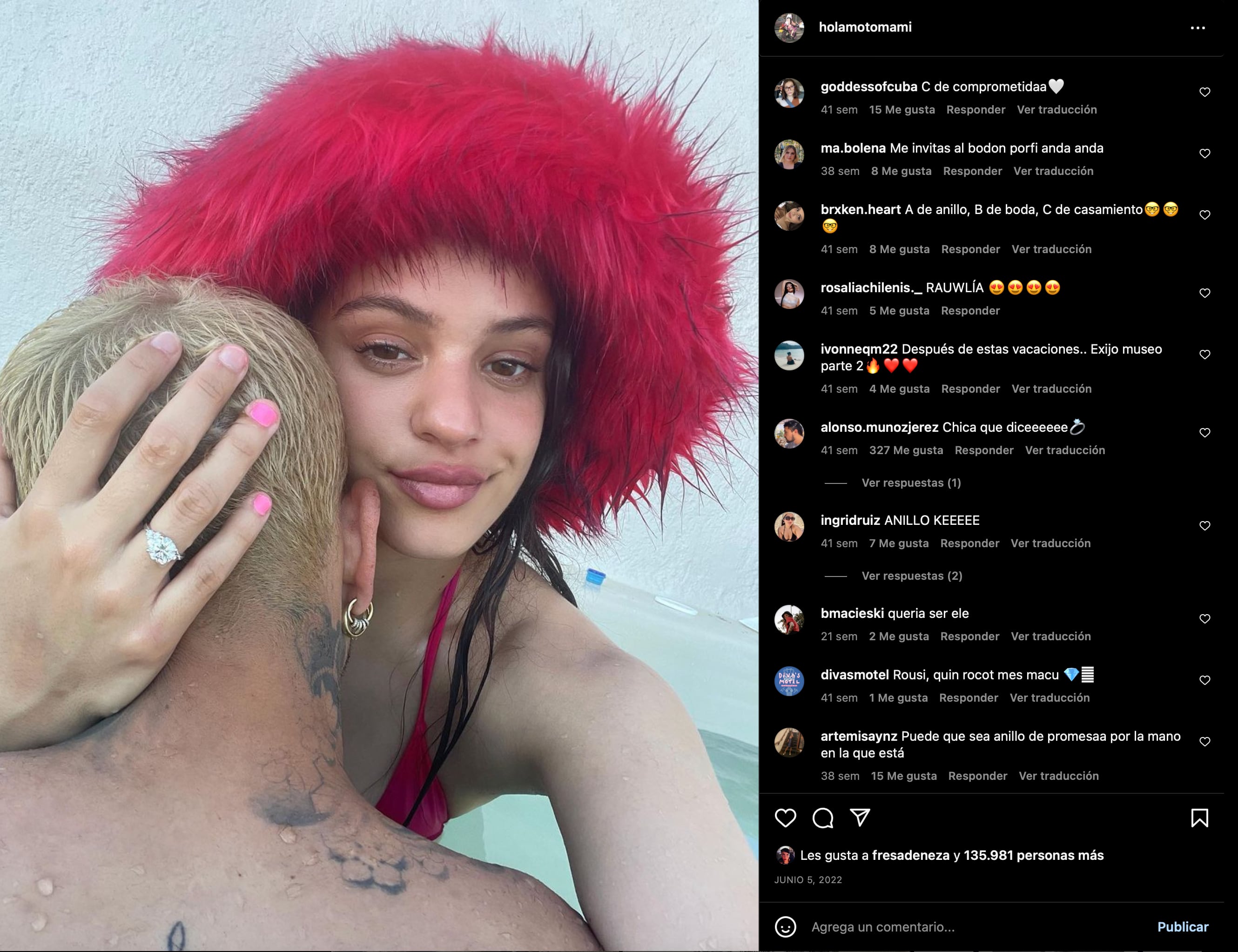 ¿Cuándo se casan Rosalía y Rauw Alejandro? Te contamos todos los detalles
