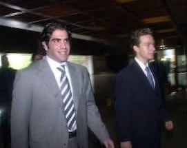Jorge Kahwagi Macari y Manuel Velasco.