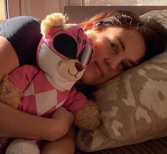 Amy Jo Johnson, Power Ranger Rosa