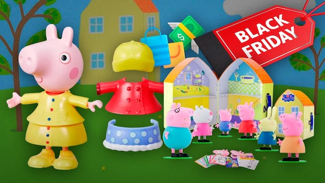 5 juguetes de Peppa Pig que compras a precio en oferta por Black Friday 2024 en Mercado Libre