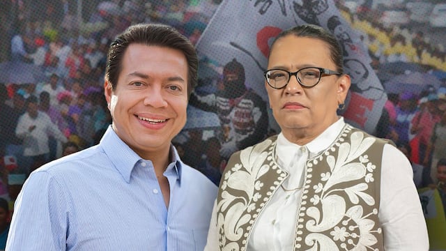 Mario Delgado y Rosa Icela Rodríguez