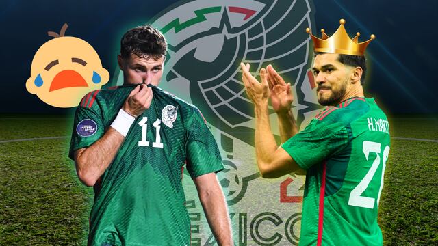 Santiago Giménez y Henry Martín.