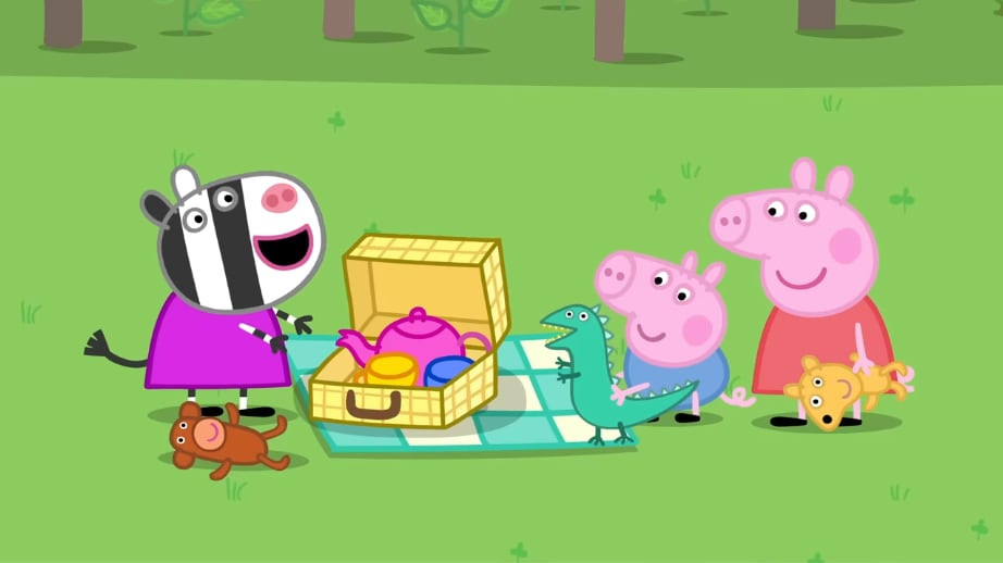 Peppa Pig por el Día Internacional del Picnic