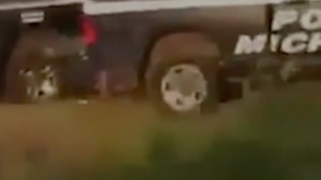 Video de la emboscada en Aguililla