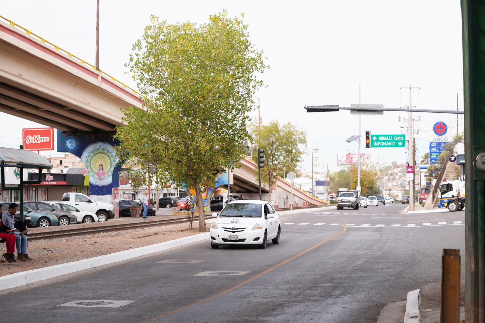 Alfonso Durazo supervisa obras en Sonora