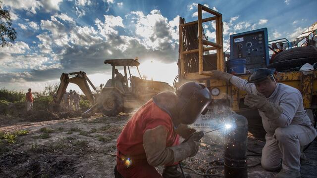 Trabajadores de Pemex