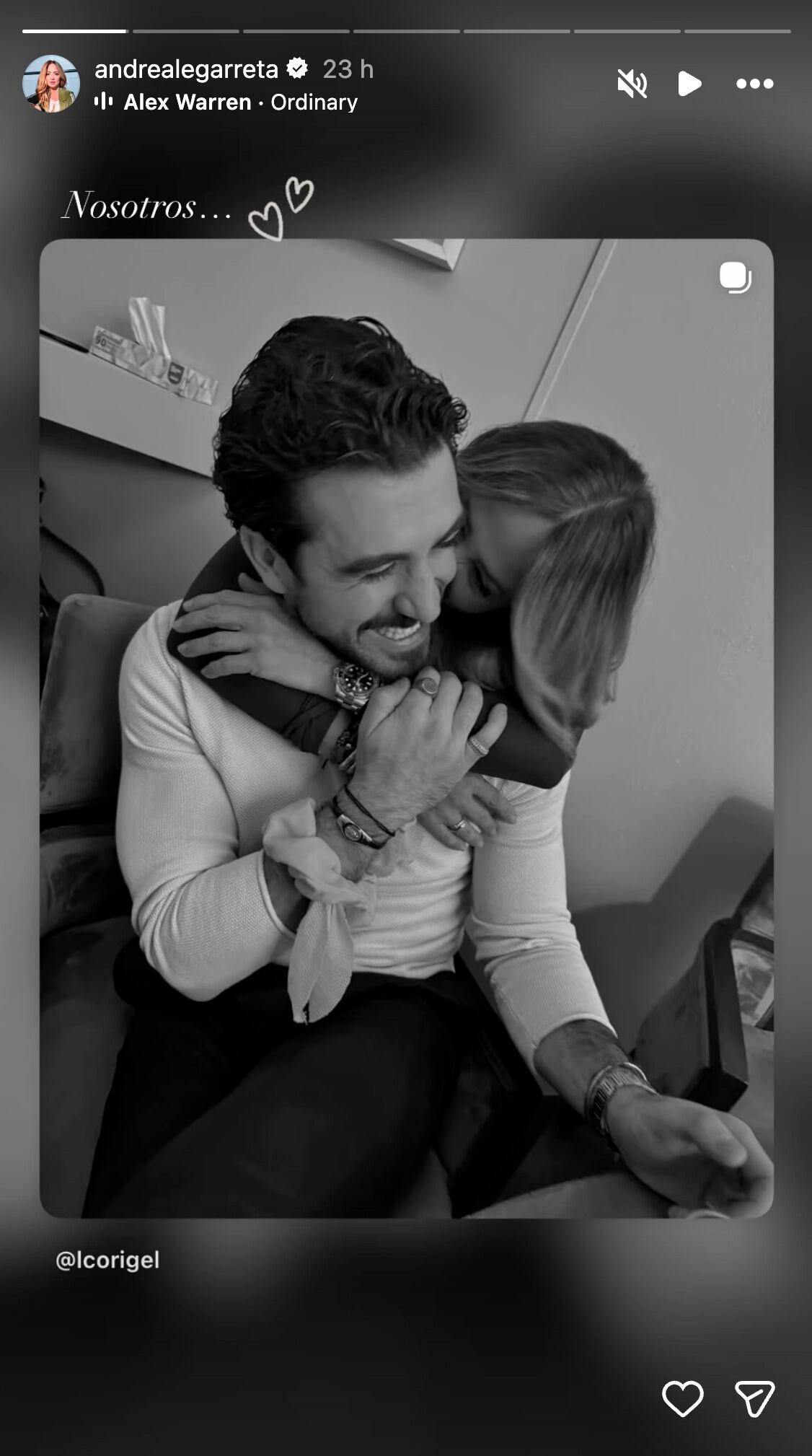 Andrea Legarreta confirma su relación con Luis Carlos Origel