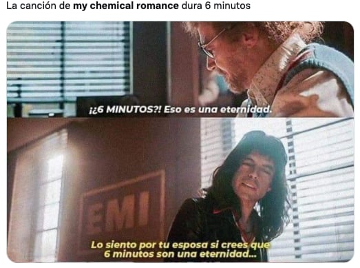 Memes por el regreso de My Chemical Romance