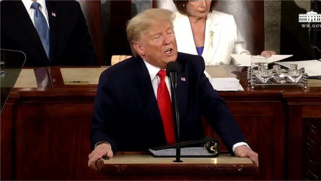 Donald Trump, presidente de Estados Unidos.