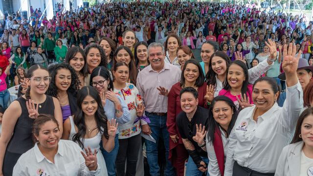 Raúl Morón Orozco en el Foro “Constructoras del Segundo Piso” de Fuerza Mujeres Michoacán