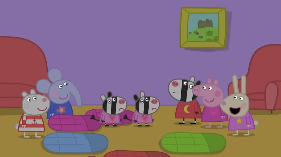 Peppa Pig por el Día Mundial de la Cebra