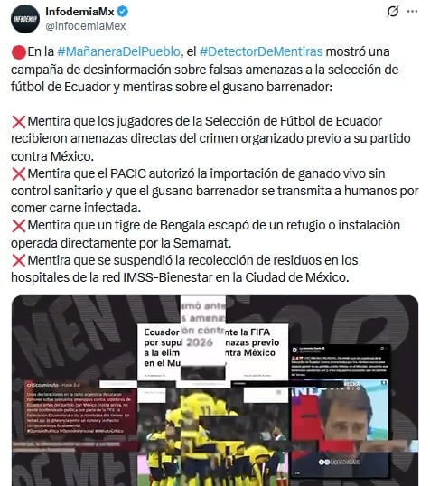 Detector de Mentiras desmiente a Feinmann.