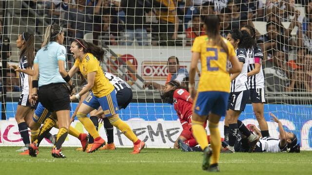Katty Martínez marcó el gol del triunfo para las Tigresas