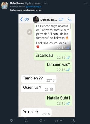 Desmienten participación de La Bebeshita en El hotel de los famosos