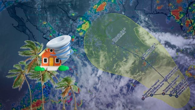 Huracán categoría 3 afectaría las costas de Guerrero, Colima, Michoacán, Jalisco y Oaxaca