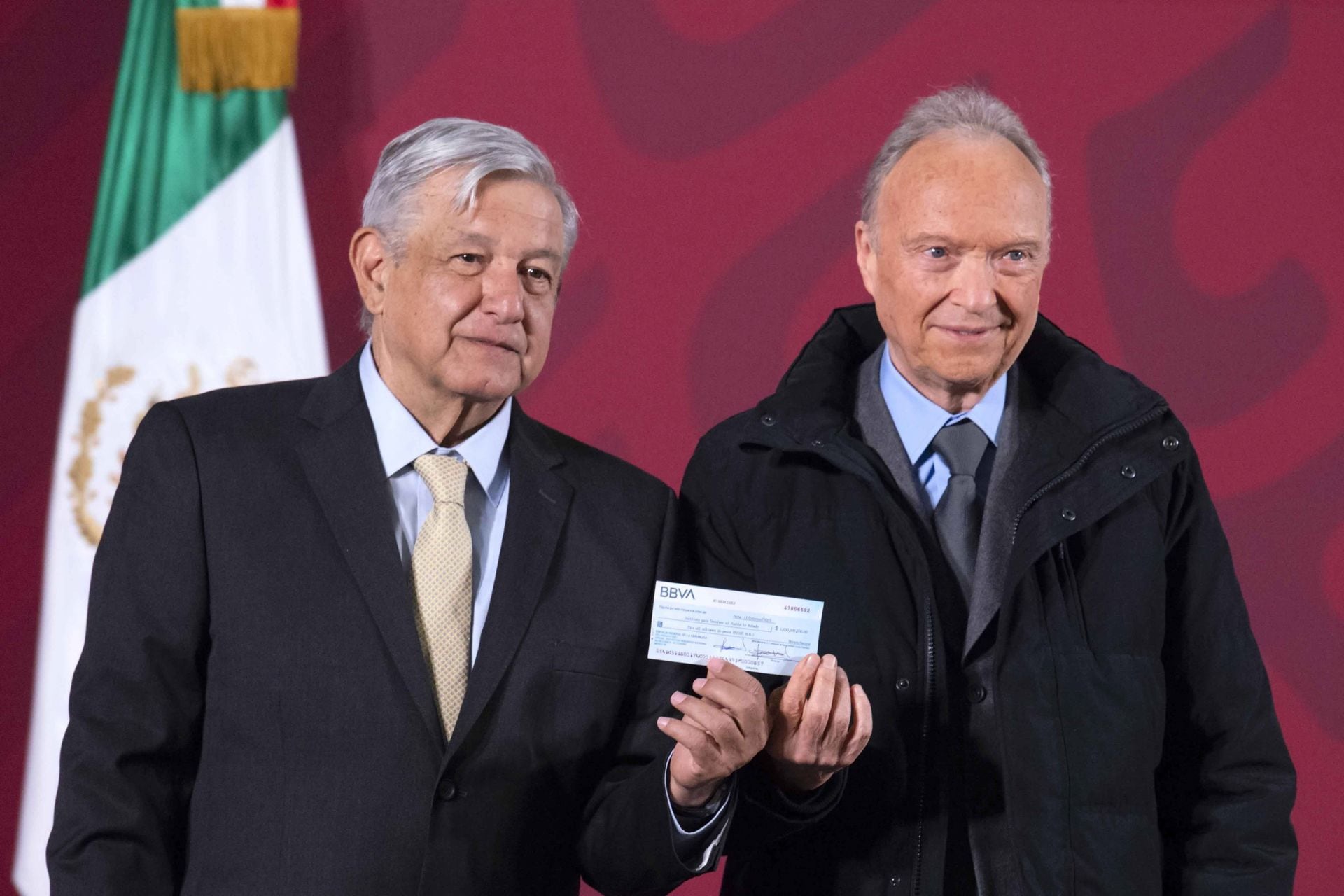 AMLO y Alejandro Gertz Manero