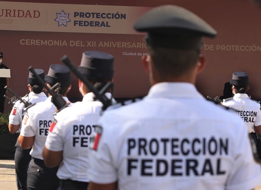 Servicio de Protección Federal brinda servicio de protección a servidores públicos