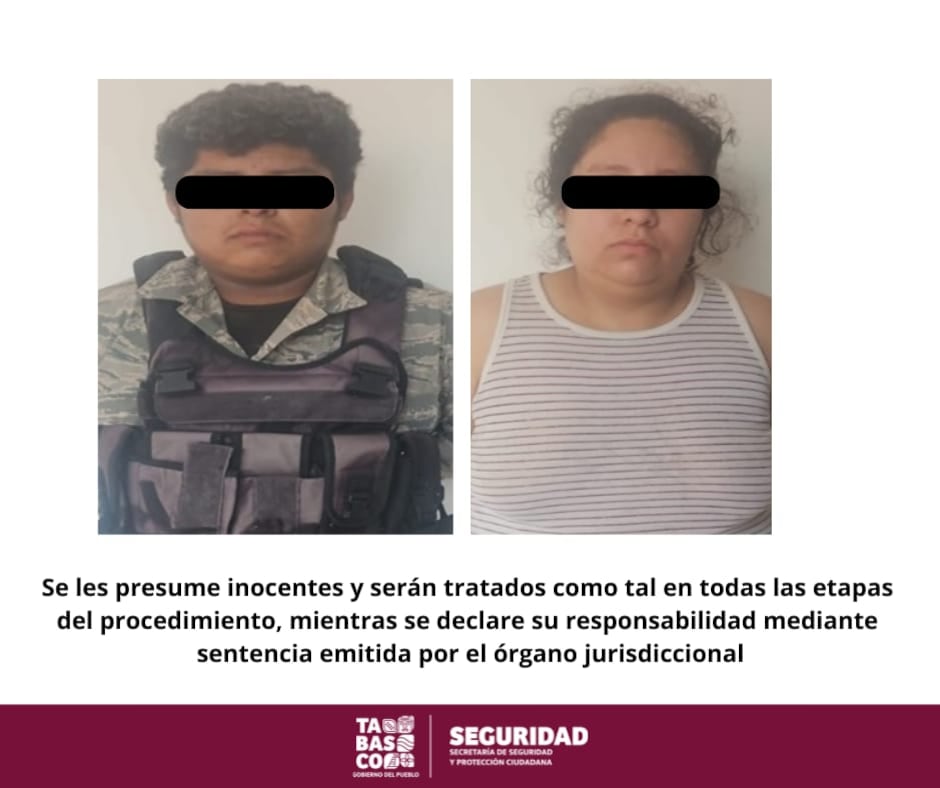 Elementos de la SSPC Tabasco aseguran armas, drogas y un vehículo durante operativo