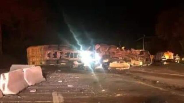 Accidente carretera México-Toluca