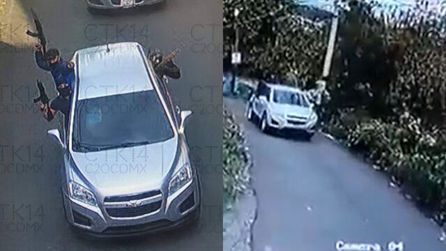 Vehículos con personas armadas por Milpa Alta