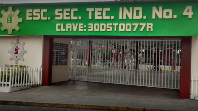 La Escuela Secundaria Técnica Industrial No.4, donde esta historía habría tenido lugar