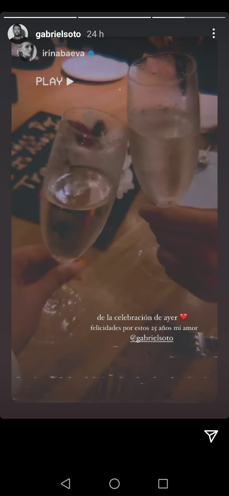 Historia de Instagram