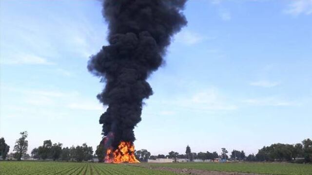 Incendio toma clandestina.