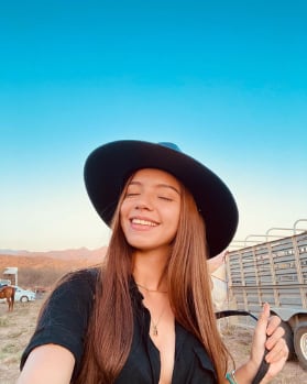 María Fernanda, hija de Luis Ángel ‘El Flaco’