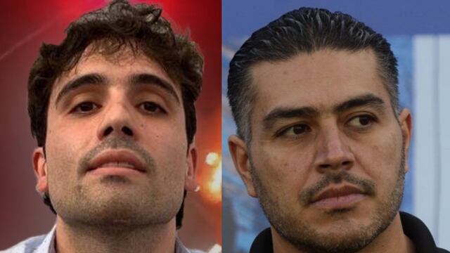 Ovidio Guzmán y Omar García Harfuch