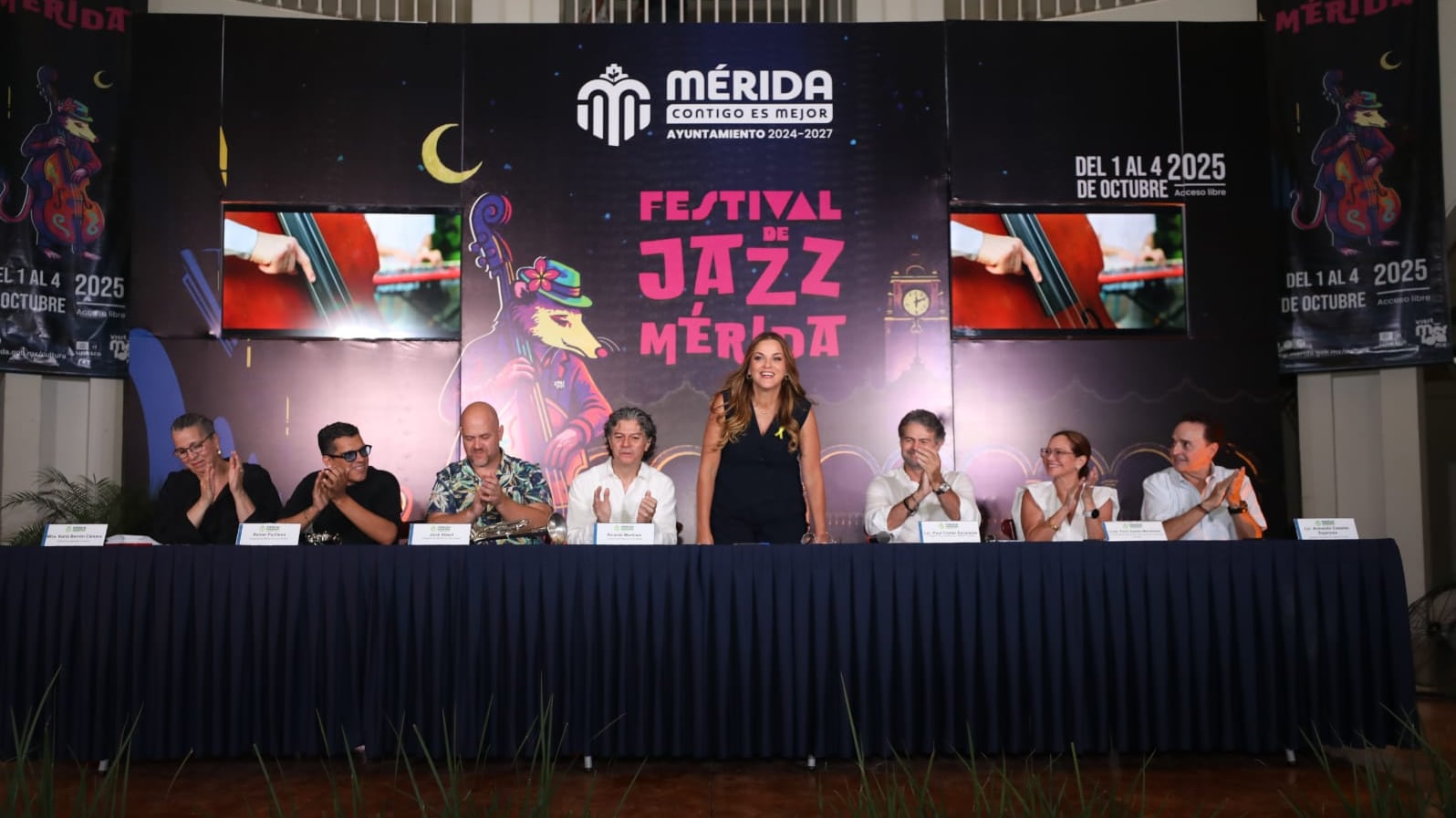 Cecilia Parón Laviada presenta el Festival de Jazz Mérida 2025