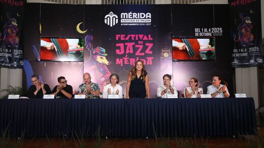 Cecilia Parón Laviada presenta el Festival de Jazz Mérida 2025