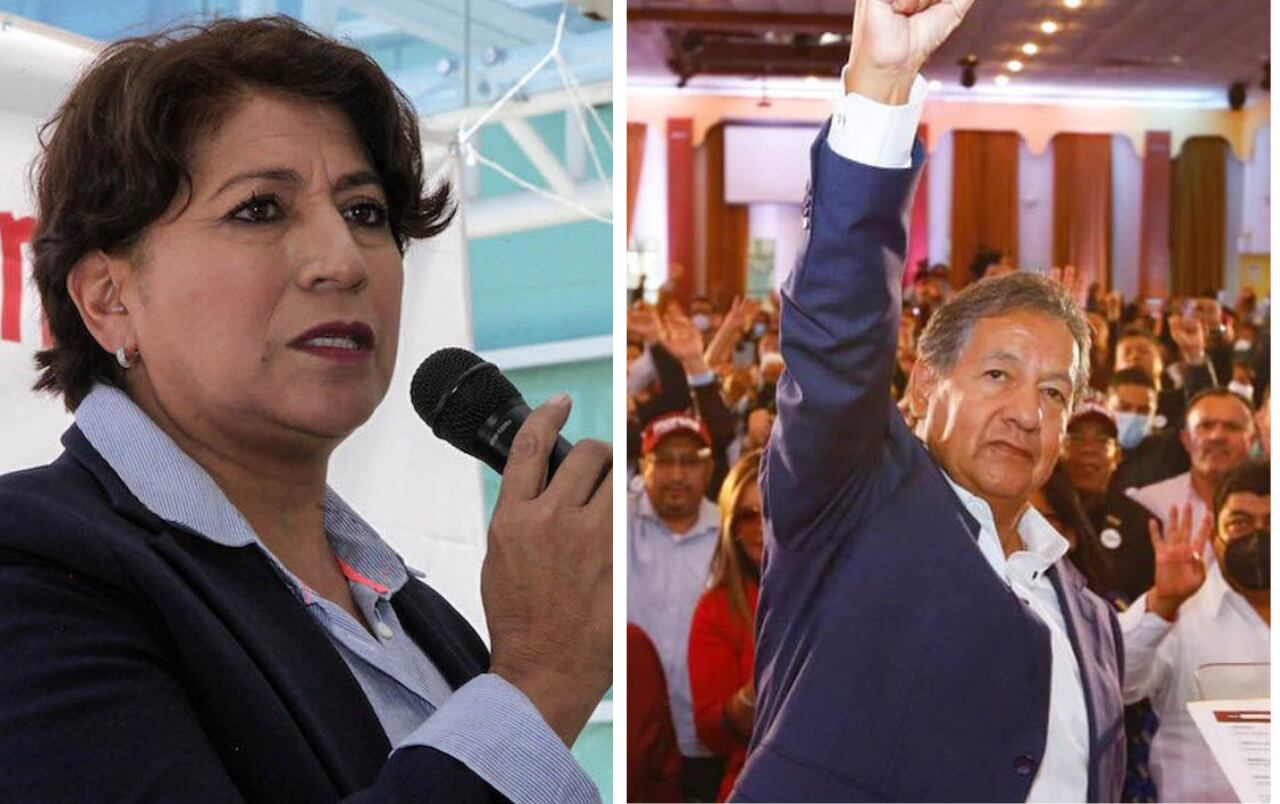 Delfina Gómez e Higinio Martínez