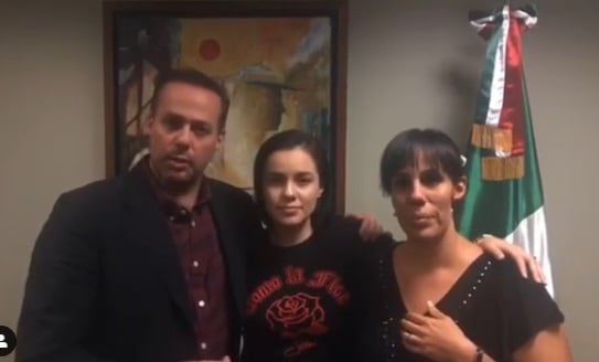 José Joel, Sarita y Marysol, hijos de José José.