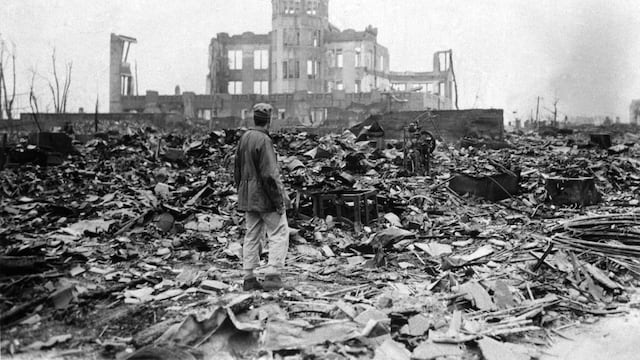 Hiroshima tras bomba