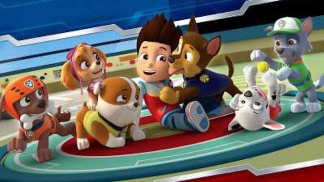 Etiquetas escolares para imprimir de Paw Patrol