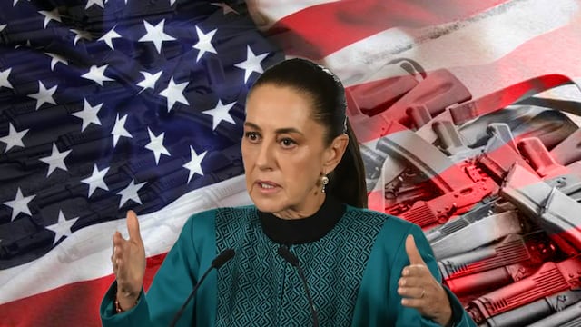 Sheinbaum exige que Estados Unidos refuerce acciones contra el tráfico de armas