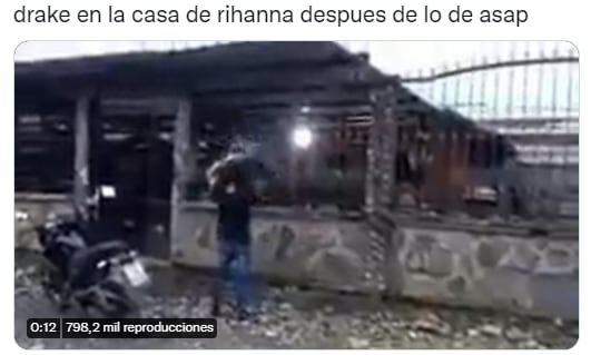 Drake reacción a Rihanna soltera.
