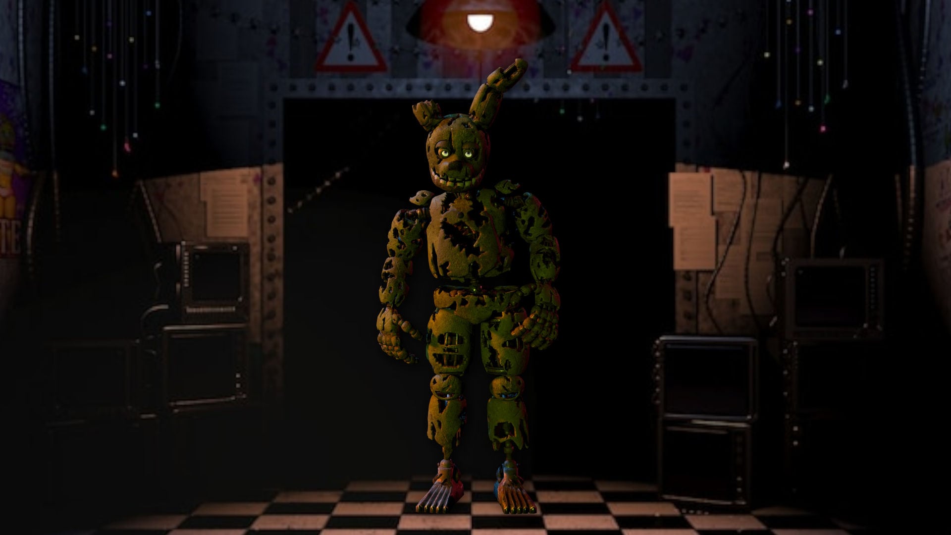 Springtrap Five Nights at Freddy’s animatrónico