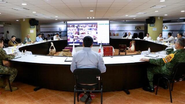 Rutilio Escandón Cadenas participó en la videoconferencia.