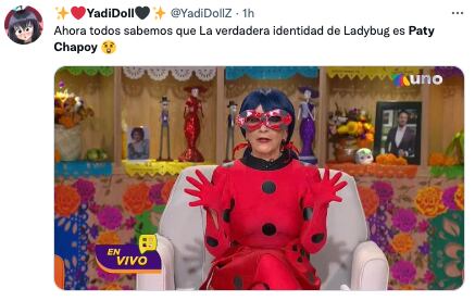 Memes de Paty Chapoy como Ladybug
