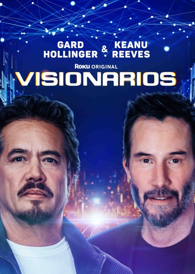 Visionarios, la docu serie original con Keanu Reeves que llega a Roku