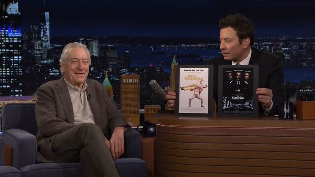 ¿Robert De Niro arruinó el chiste de Jimmy Fallon? Así reaccionó en The Tonight Show Starring Jimmy Fallon