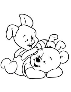 Dibujos de Winnie the Pooh para colorear