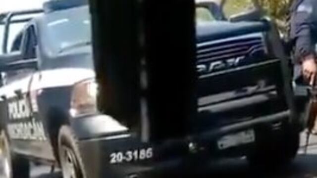 Ataque a policías en Michoacán