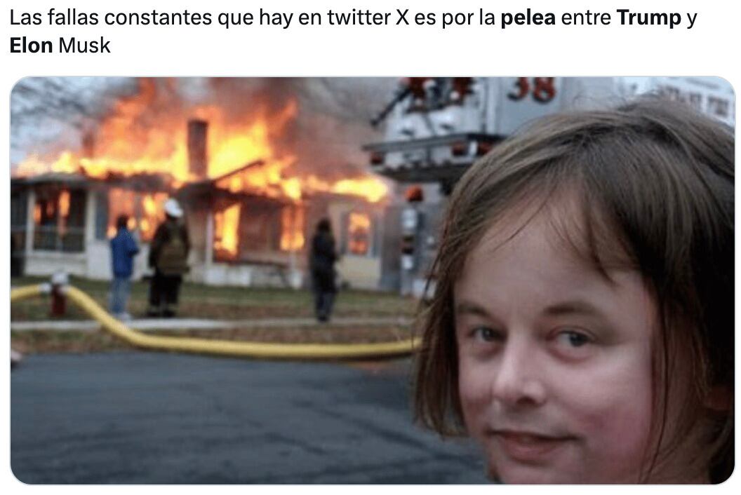 Memes de la pelea entre Elon Musk y Donald Trump
