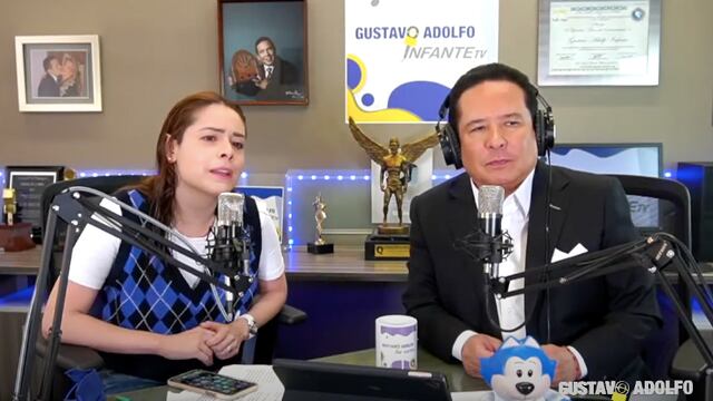 Maryfer Centeno y Gustavo Adolfo Infante