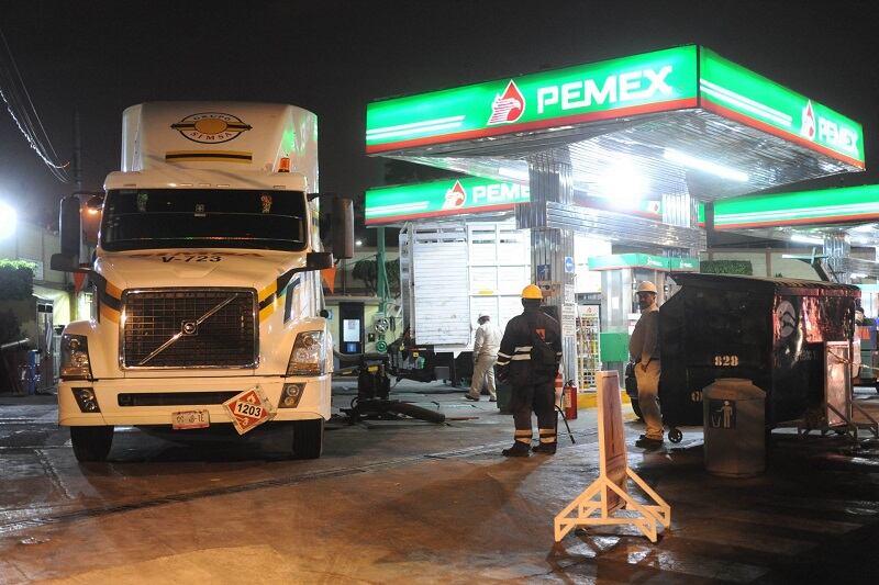 Gasolinera de Pemex