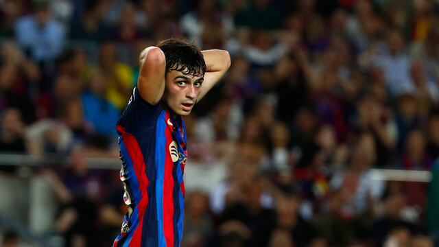 Pedri en el FC Barcelona