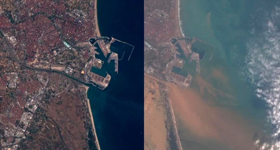 Valencia antes y después de la DANA